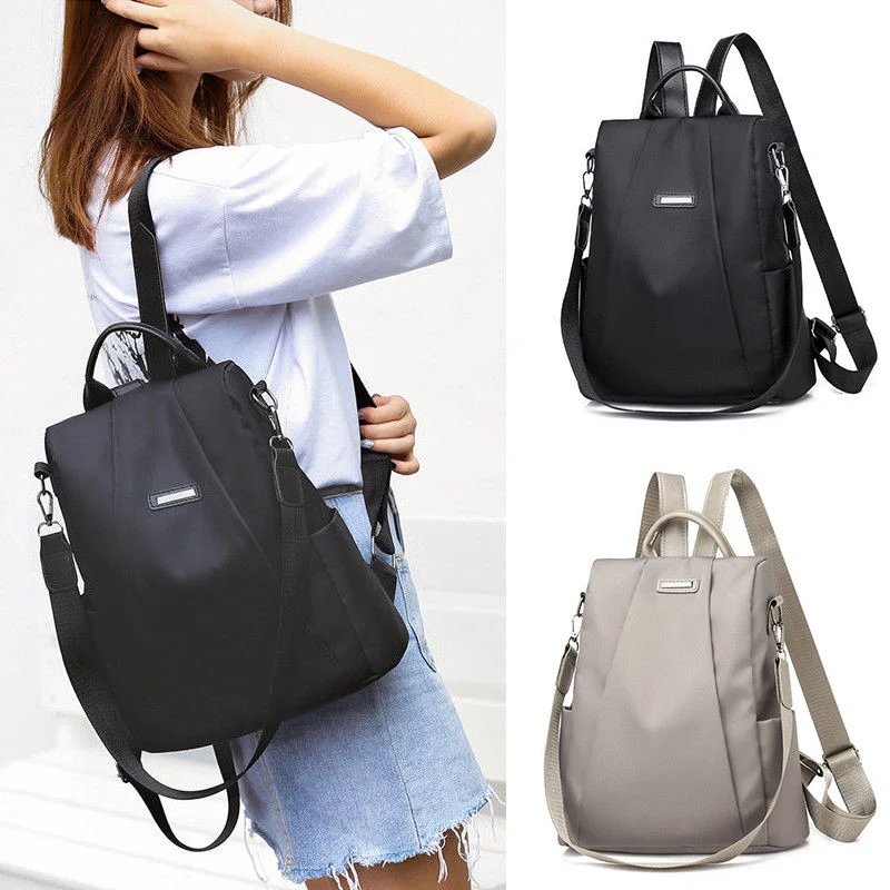 

Women Backpacks Waterproof Oxford Cloth Travel Handbag Shoulder Bag Chic Outdoors Moutain Daily School Student Holders