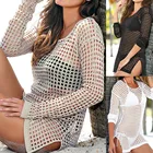 Женский купальник-бикини с V-образным вырезом и кружевом