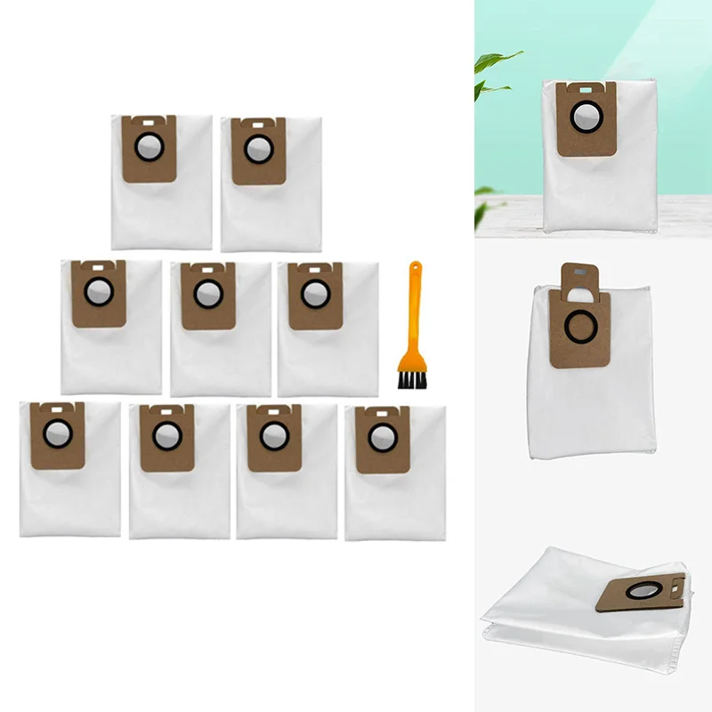 

HOT!For Dreame Bot L10 Plus/Z10 Pro Dust Bag Vacuum Cleaner Replacement Spare Parts Cleaning Brush Dust Bag