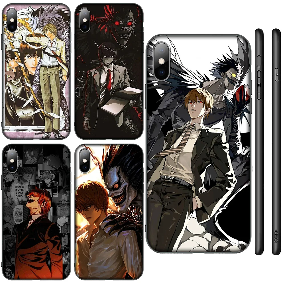 SA174 Yagami Light Soft Case for Samsung Galaxy A41 A42 A71 A72 A73 J2 J4 J5 J6 J7 J8 A6 A7 A8 A9 Plus 2018 Prime Pro Core