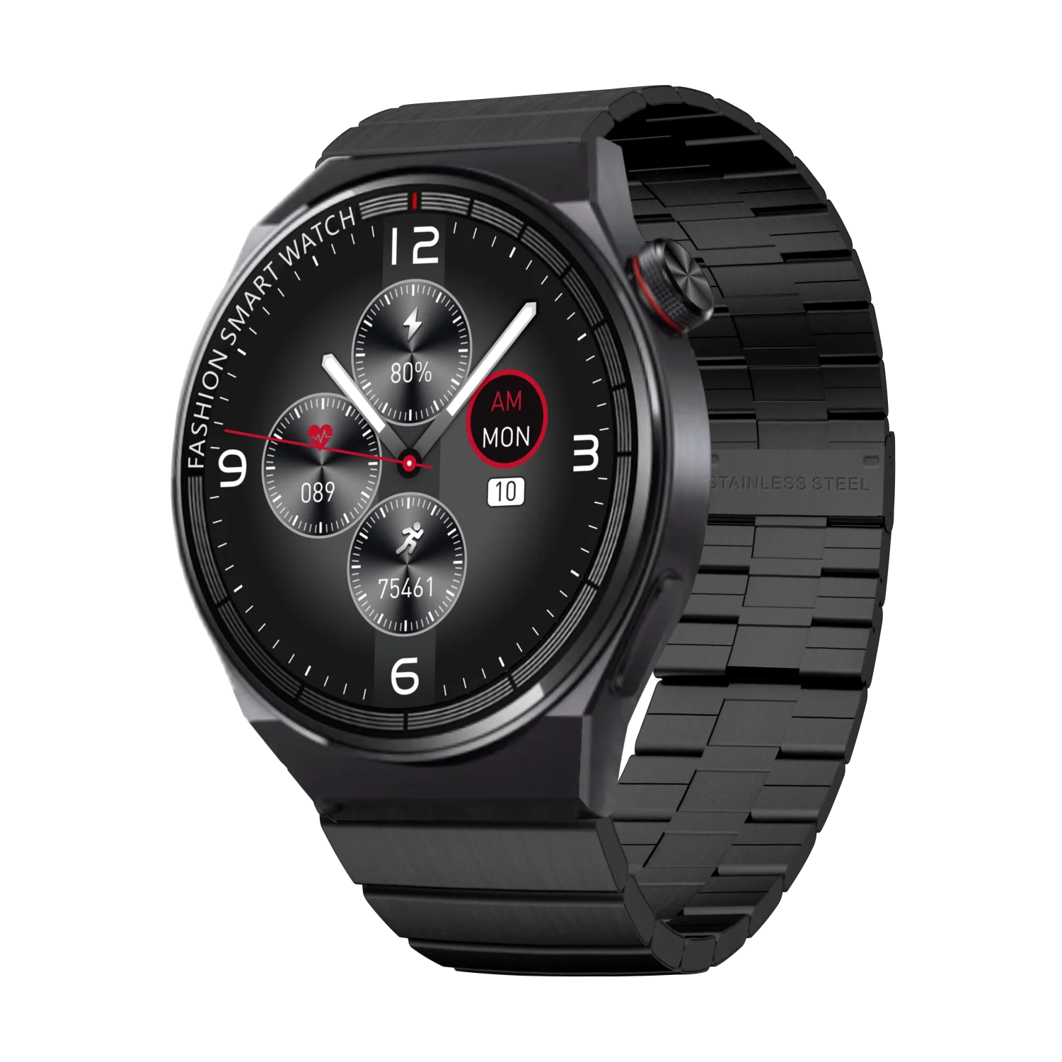 

NFC 2022 390*390 New Smart Watch Men Full Touch Screen Sport Fitness Watch 380mAH HD Bluetooth Call For Android ios smartwatch