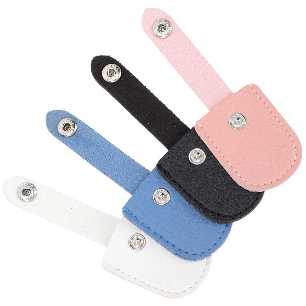

4pcs Cuticle Scissor Bag Manicure Scissor Cuticle Scissor Pouch Storage Holder