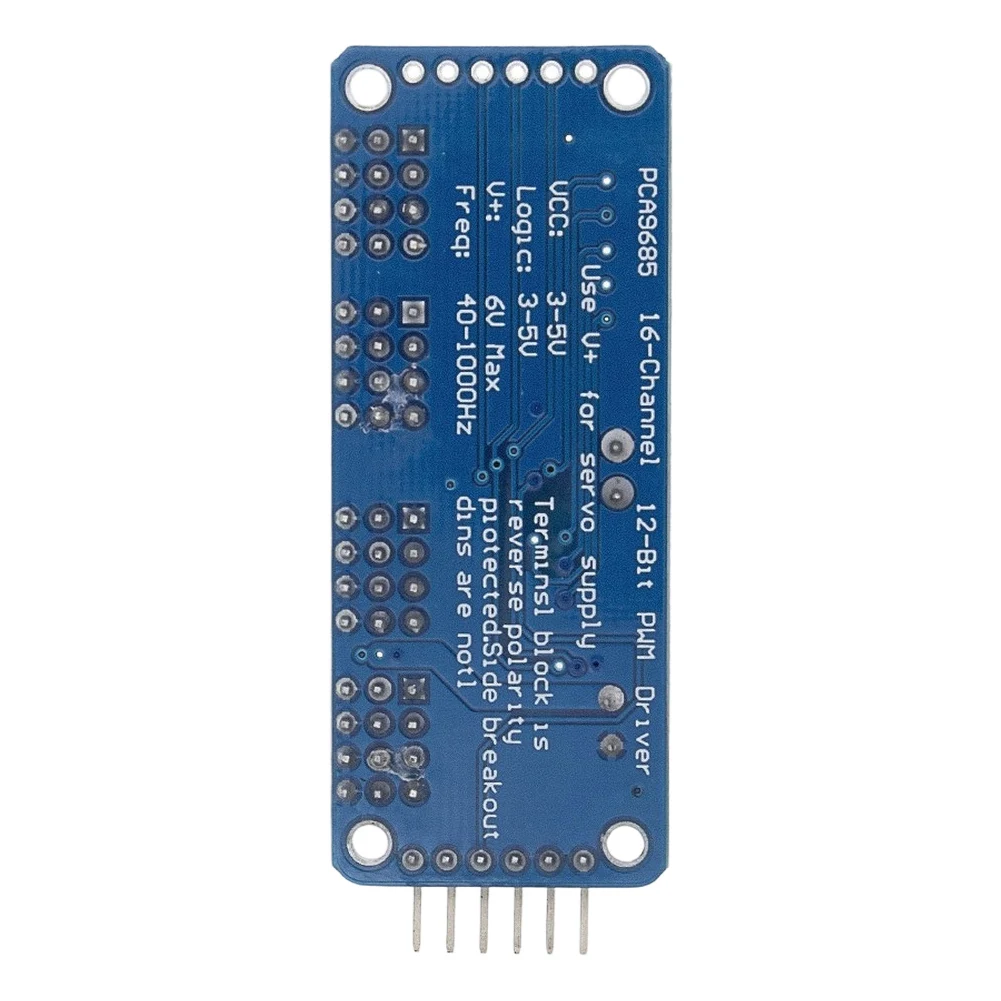 Фото Плата управления робототехникой для проектов Arduino: 16-канальный многофункциональный драйвер двигателя, регулятор напряжения, контроллер I2C №5