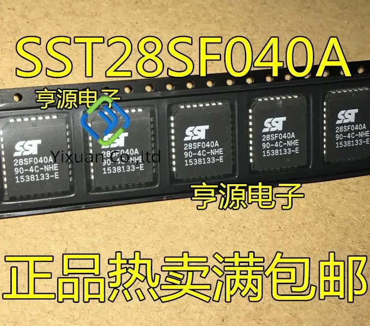 

20pcs original new SST28SF040A SST28SF040A-90-4C-NHE PLCC-32