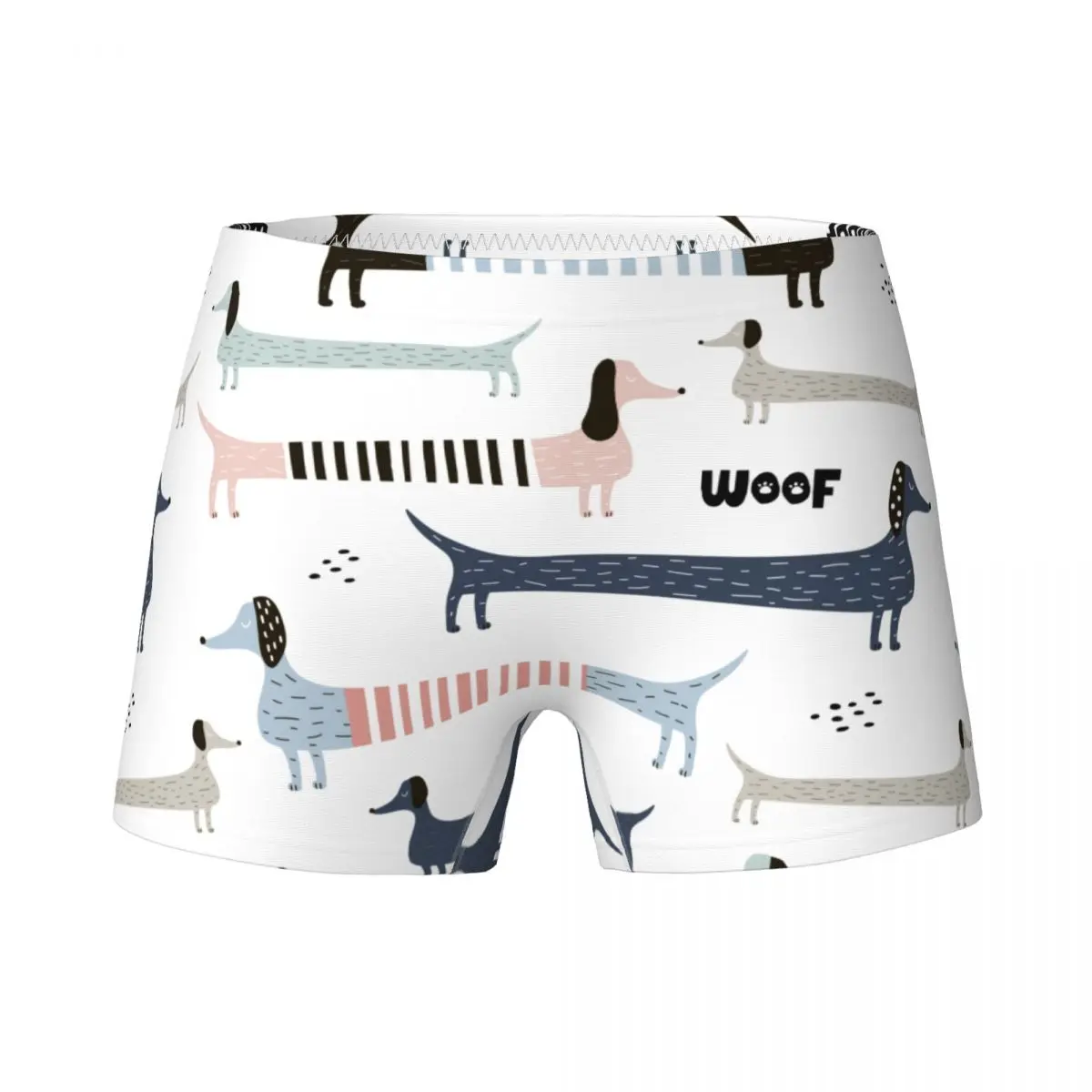 

Youth Girls Dachshund Dog Woof Boxer Children's Pure Cotton Cute Underwear Kids Teenagers Underpants Soft Briefs 4-15Y