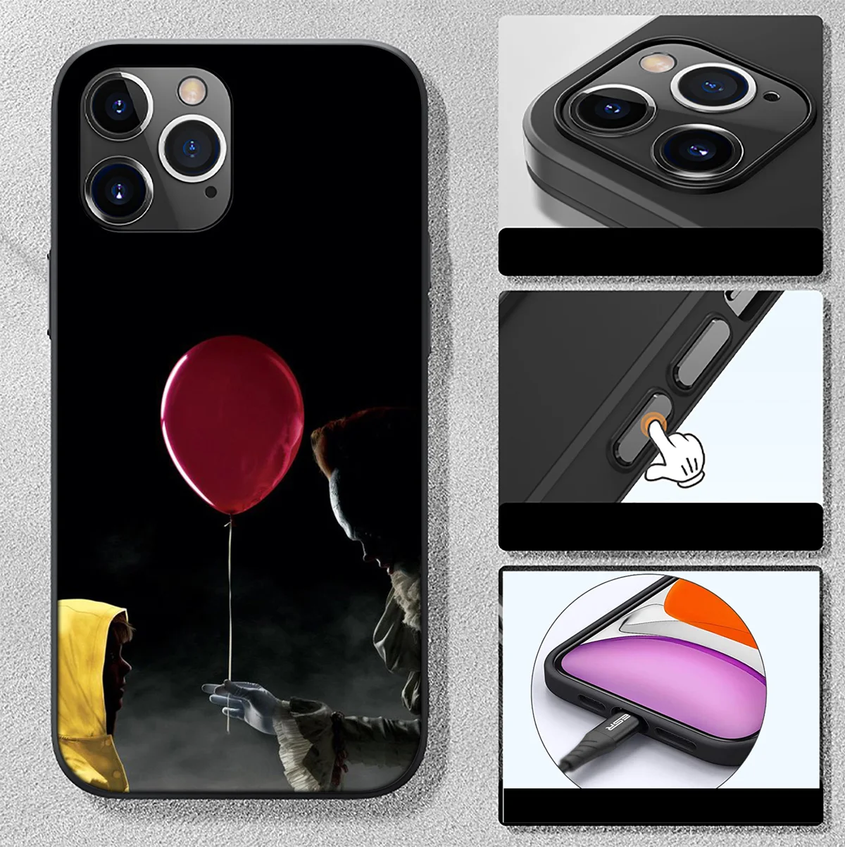 H-135 Pennywises It Новый чехол для телефона Samsung Galaxy A15 S10E S9 S8 S7 Note 20 10 9 8 Plus Lite