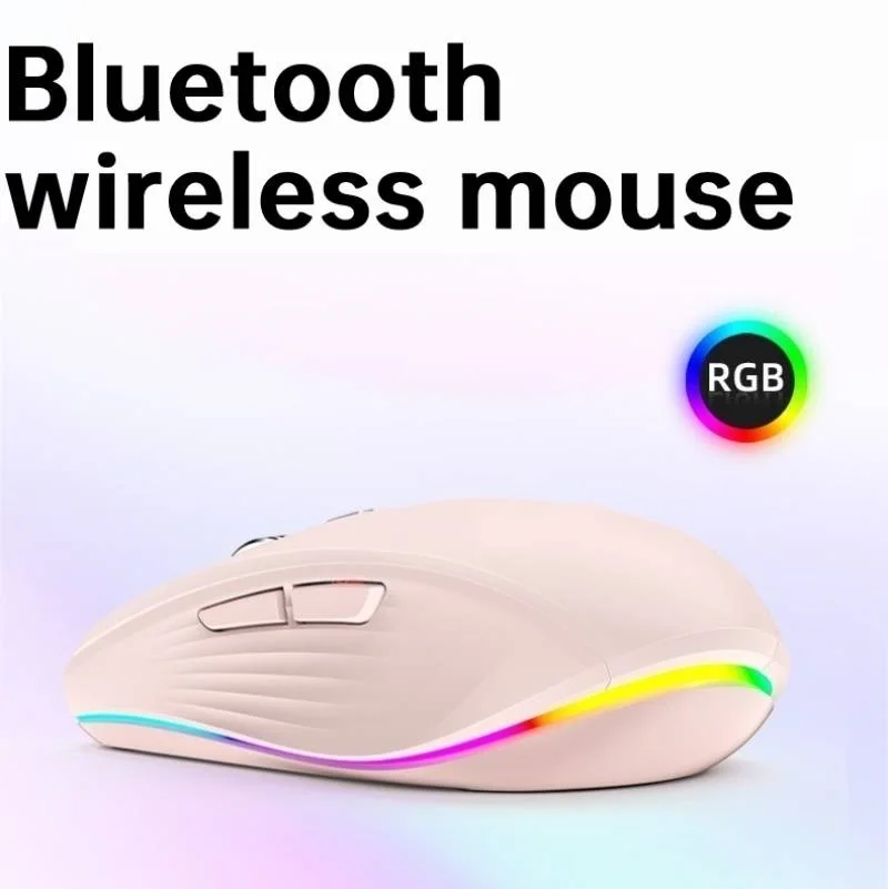 

Bluetooth Wireless Mouse 5.0 Competitive Office Mouse Rechargeable Silent Waterproof For Laptop Desktop Gaming Slim Mouse