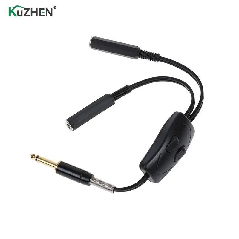 

Tattoo Foot Switch Adapter 2 In 1 Double Control Switch Dual Tattoo Clip Cord Conversion Cable Connection