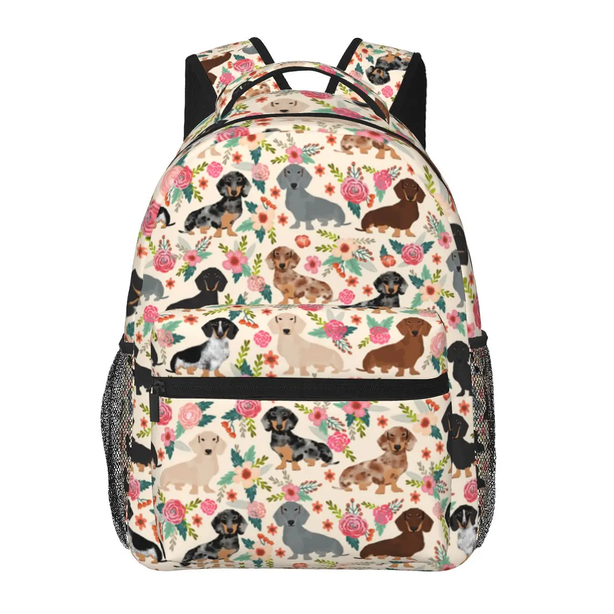 

Dachshund Dog Print Laptop Backpack School Bag Teen Girl Boy Back To School Large Capacity Rucksack Storage Bag
