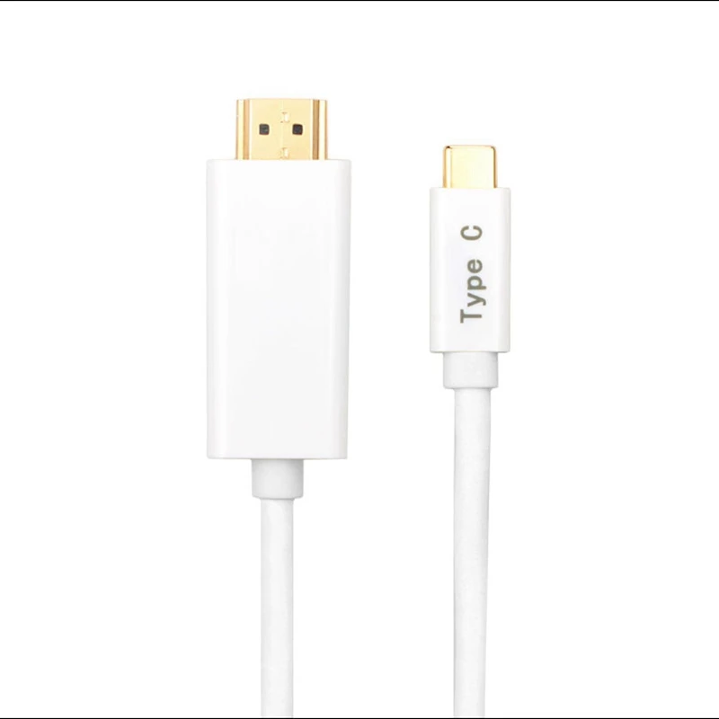 

USB C Video Cable USB C To HDMI-Compatible 2.0 Cable 4K@30Hz Suitable For Mobile Phones With Type-C Interface Games