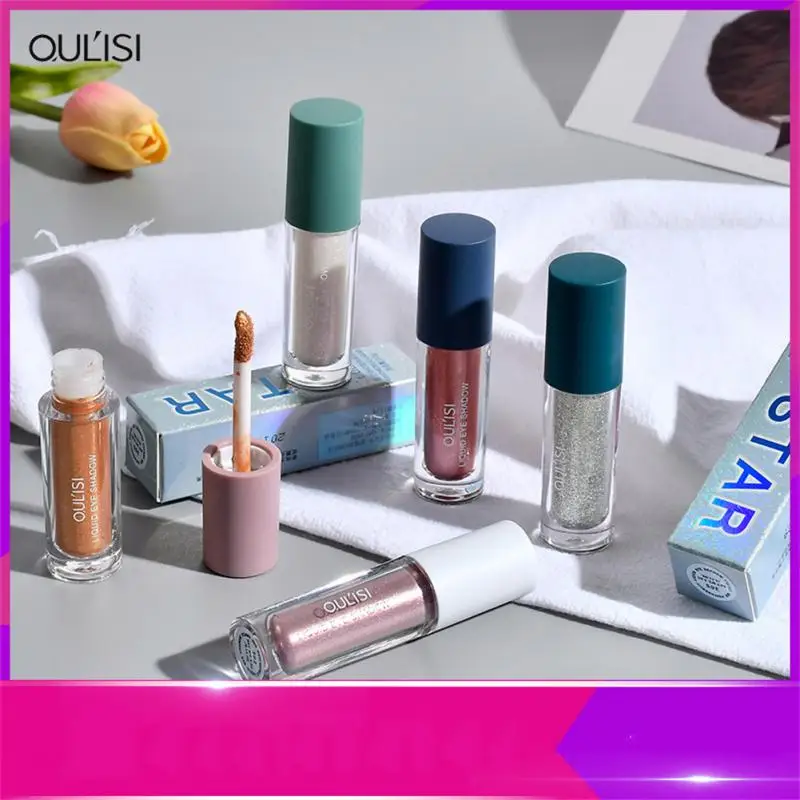 

Pearlescent Shiny Eyeshadow Glitter Liquid Eyeshadow Eye Makeup Highlight Sequins Diamond Pigment Highlighter Beauty Cosmetics