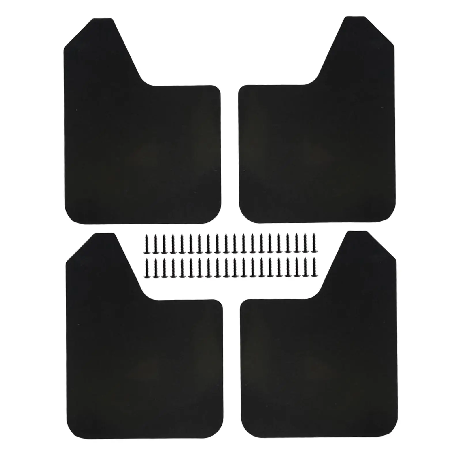 

4x Mudflaps Flaps Exterior Parts Universal Mudflaps for SUV Pickup