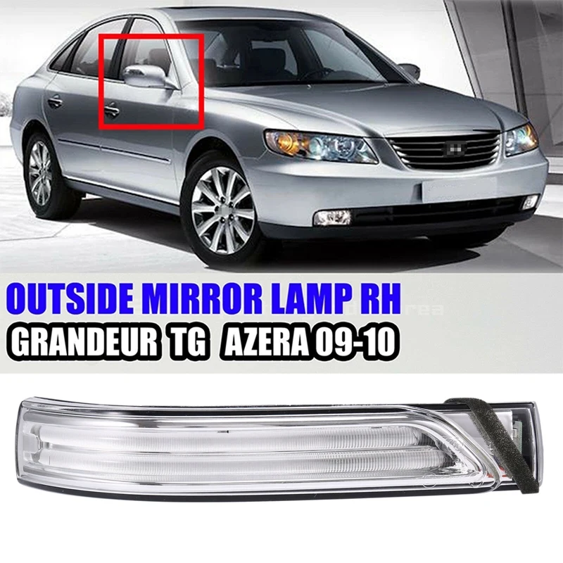 

Car Outside Mirror Lamp For Hyundai GRANDEUR AZERA 2009-2010