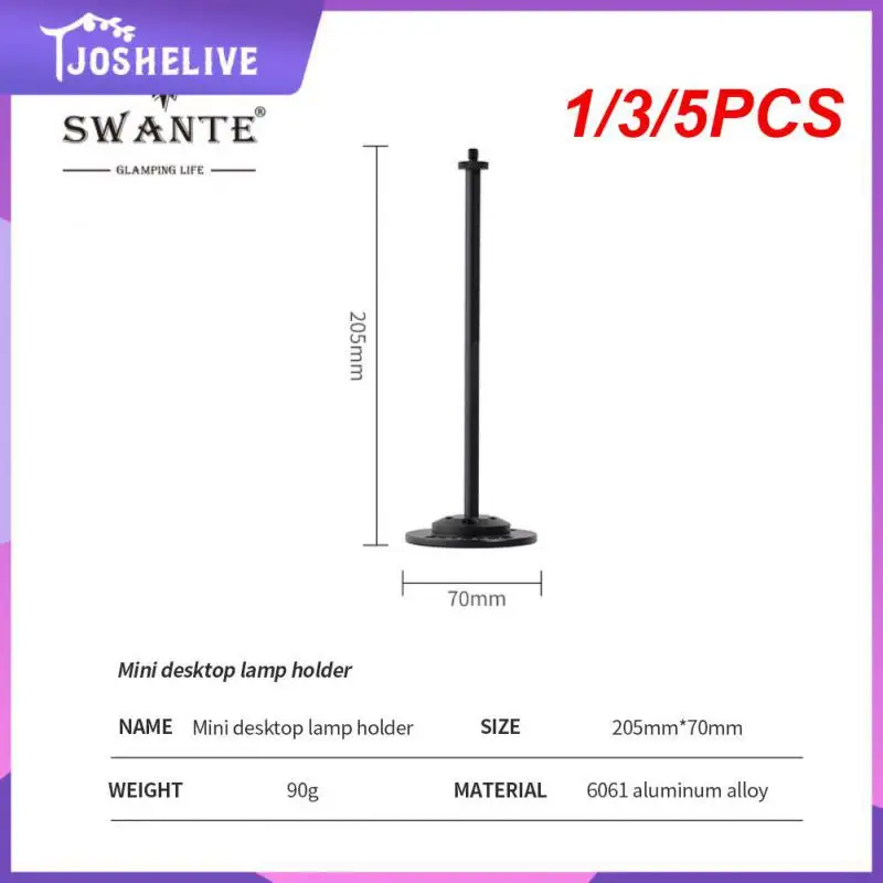 

1/3/5PCS Swante Desktop Light Stand for 38 Aluminum Alloy Lantern Bracket Multifunctional Lightweight for Travel Picnic Hiking