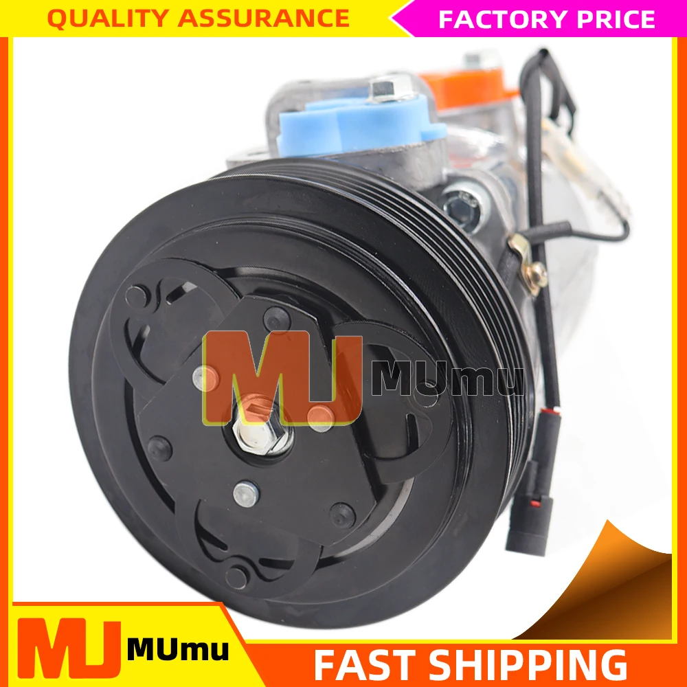 Компрессор переменного тока SQ420X для Suzuki SWIFT II EA MA SF413 AA34 W02I 026338 056601 95201-70CM0 95200-77GA1