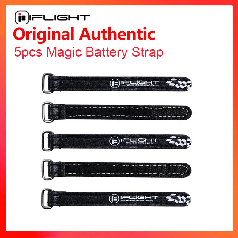 

5pcs 10X100mm / 10X130mm iFlight Magic Sticker Tape Nylon Lipo Battery Strap Belt Reusable Cable Tie Wrap for FPV RC Battery