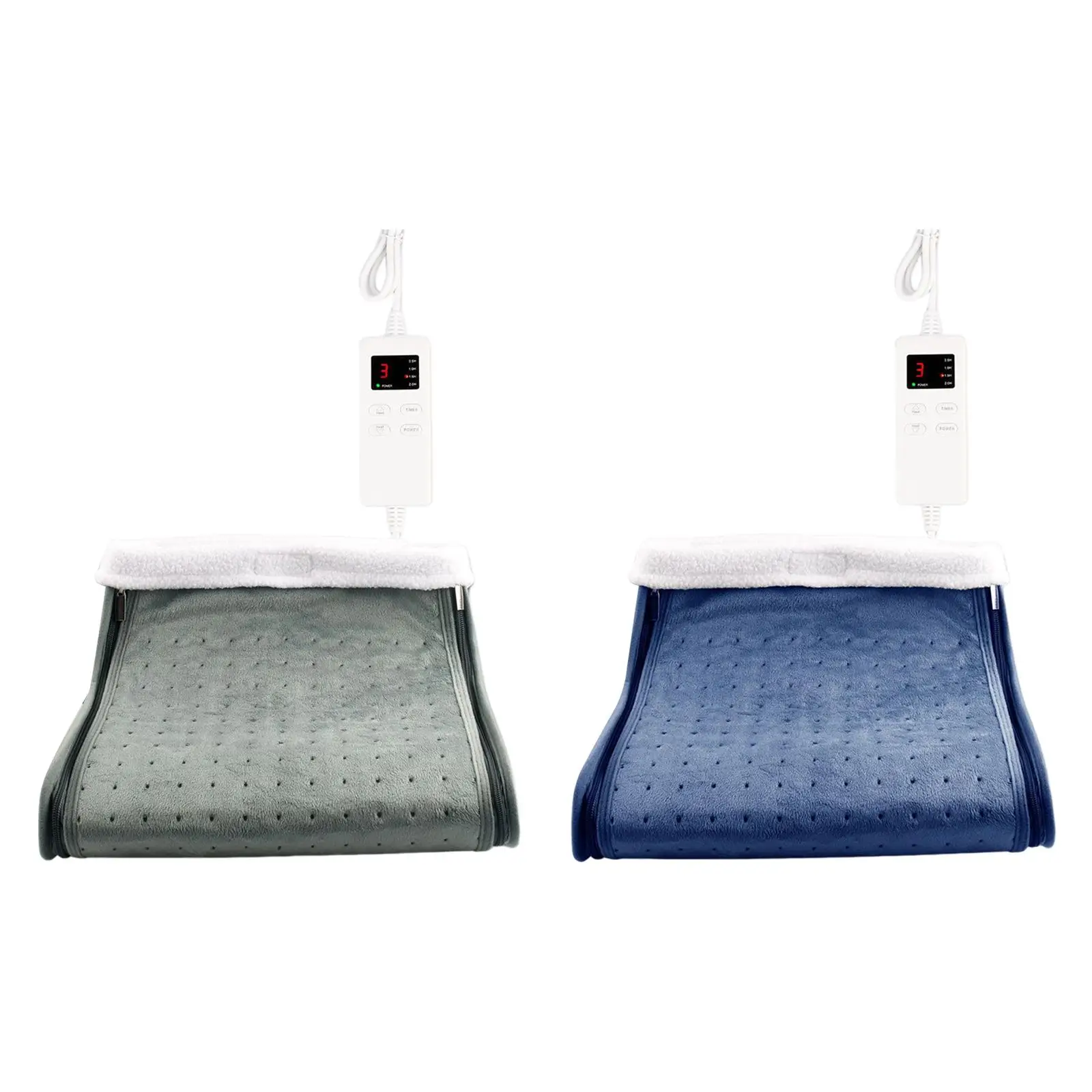 

Electric Heated Foot Warmer Fatigue 6 Temperature Setting Foot Warming Fast Heating Heating Blanket Pad for Car Shoulder