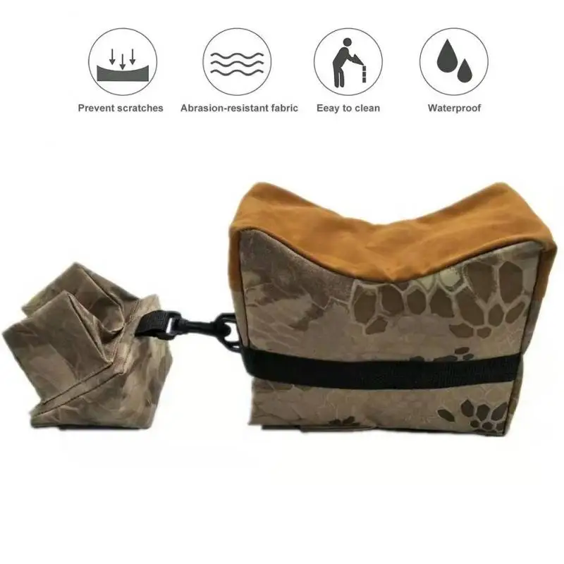

Hunting Aiming Sandbag Outdoor Shooting Rest Bags Front And Rear SandBag Stand Holders Shooting Target Stand Scope Mounts