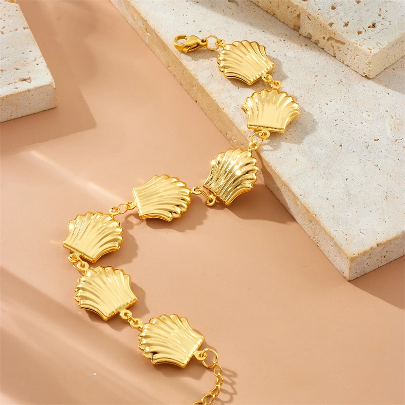 XIYANIKE браслет из нержавеющей стали 316L с круглой объемной оболочкой и каплями воды