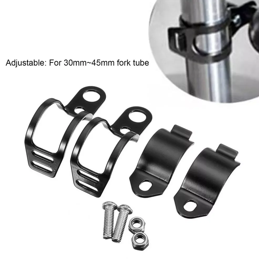 

Universal Motorcycle Turn Signal Light Holder Metal Relocation Fork Clamps Mount Lamp Mount Bracket For Motorbike Front Fork
