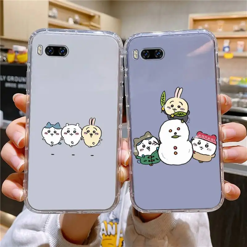 

Animation Cute Chiikawas Phone Case For Huawei Mate P10 P20 P30 P40 P50 Smart Z Honor 50 60 70 Pro Lite Transparent Case