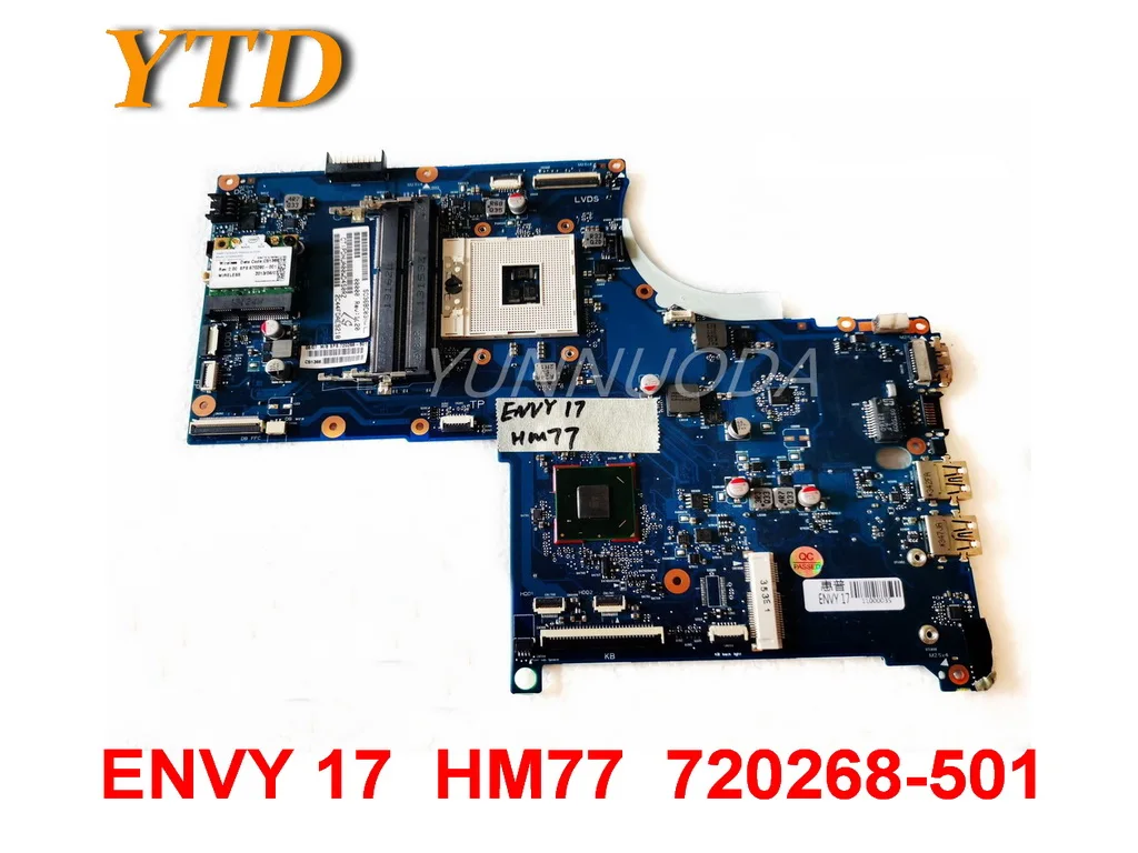 Original for HP ENVY 17 laptop  motherboard ENVY 17  HM77  720268-501 tested good free shipping