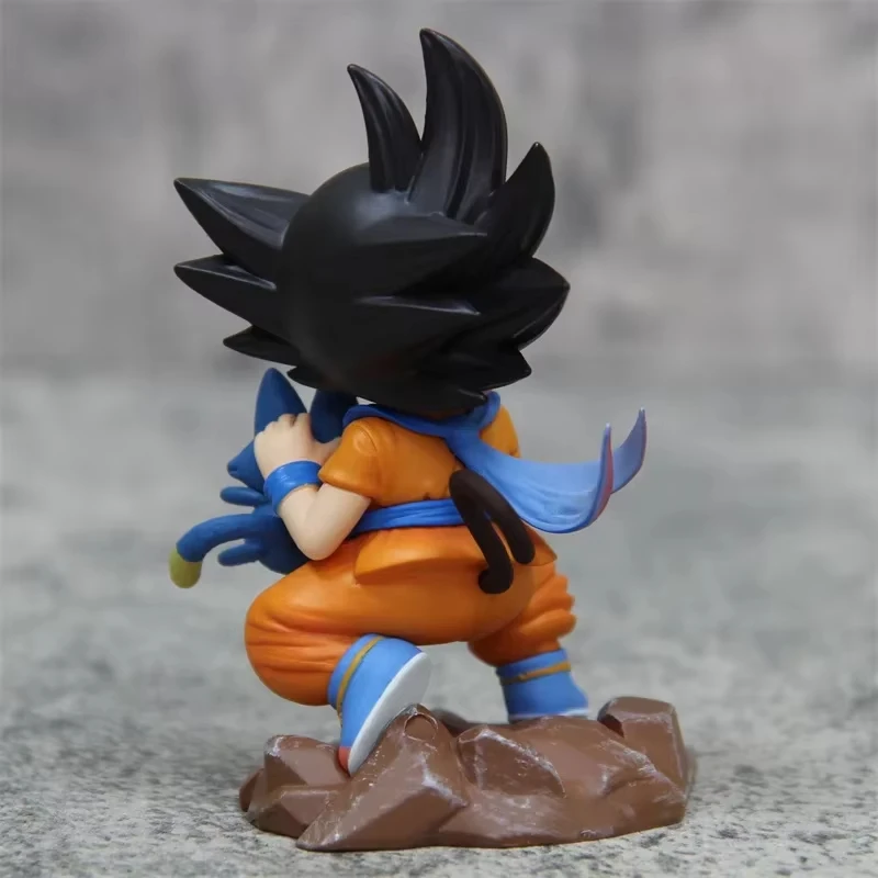 Фото Фигурка Dragon Ball Kawaii 10 см: Маленький Сон Гоку с Пуару, коллекционная аниме-модель, кукла, украшение для рабочего стола, игрушка №5