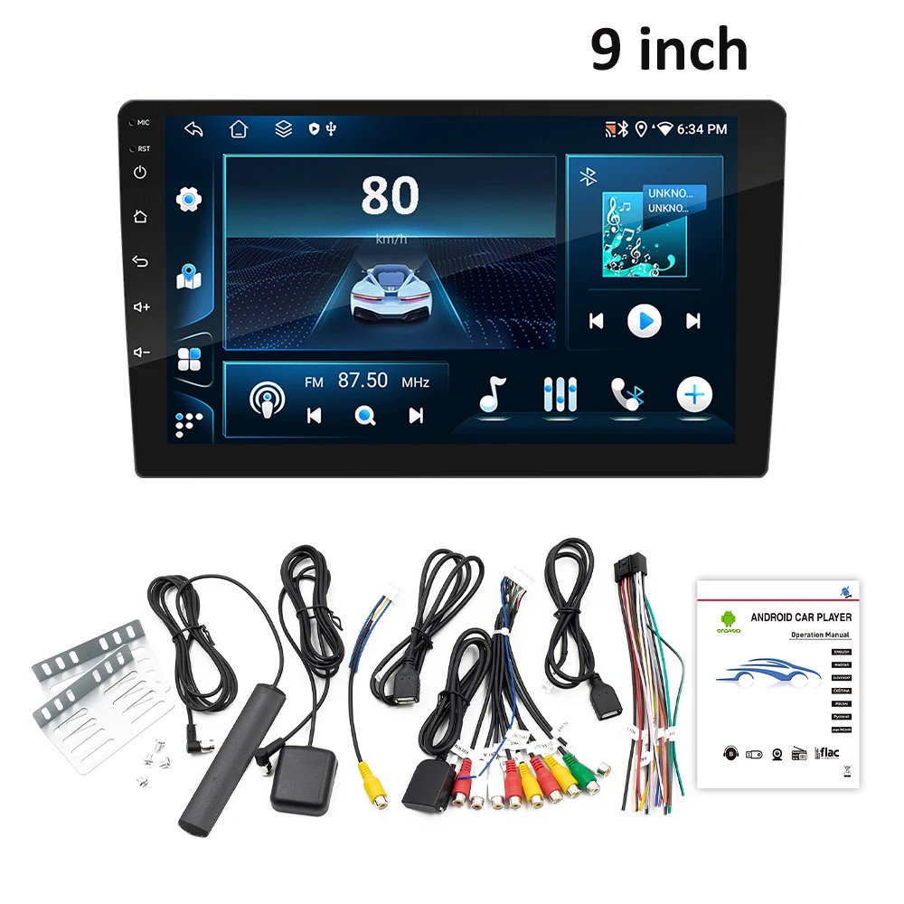 

ESSGOO 7 9 10 "Carplay автомобильный радиоприемник Android авто автомобильная стерео мультимедийный плеер 6 ГБ 128 ГБ универсальный авторадио автомобильная интеллектуальная система