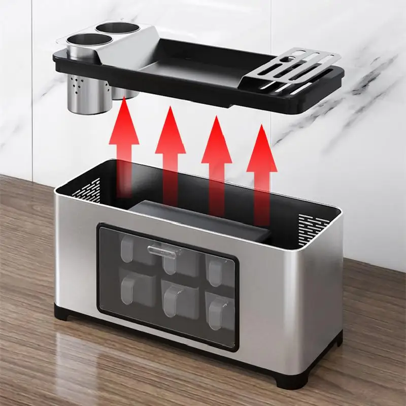 

Kitchen Multifunctional Seasoning Combination Set Device Rack