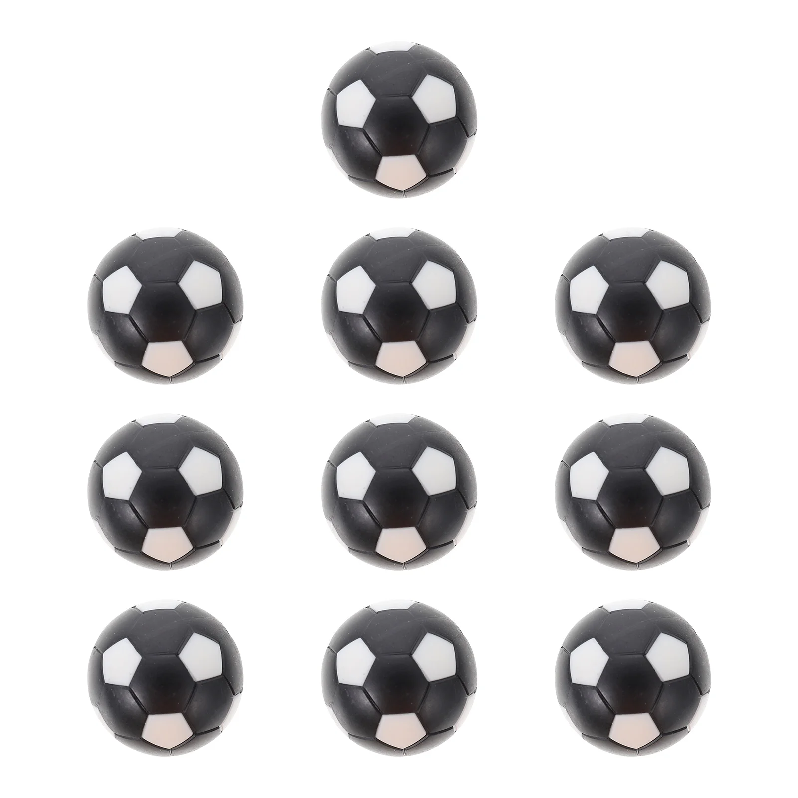 

10Pcs Footballs Table Soccer Foosballs Table Soccer Replacement Table Soccer Balls Table Football Balls