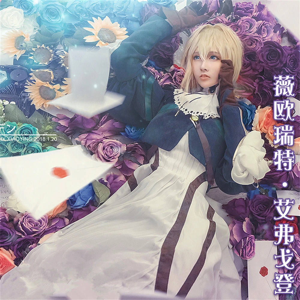 

Violet Evergarden Cosplay Costume Women Dress Costume Anime Cosplay Violet Evergarden Lolita Costumes