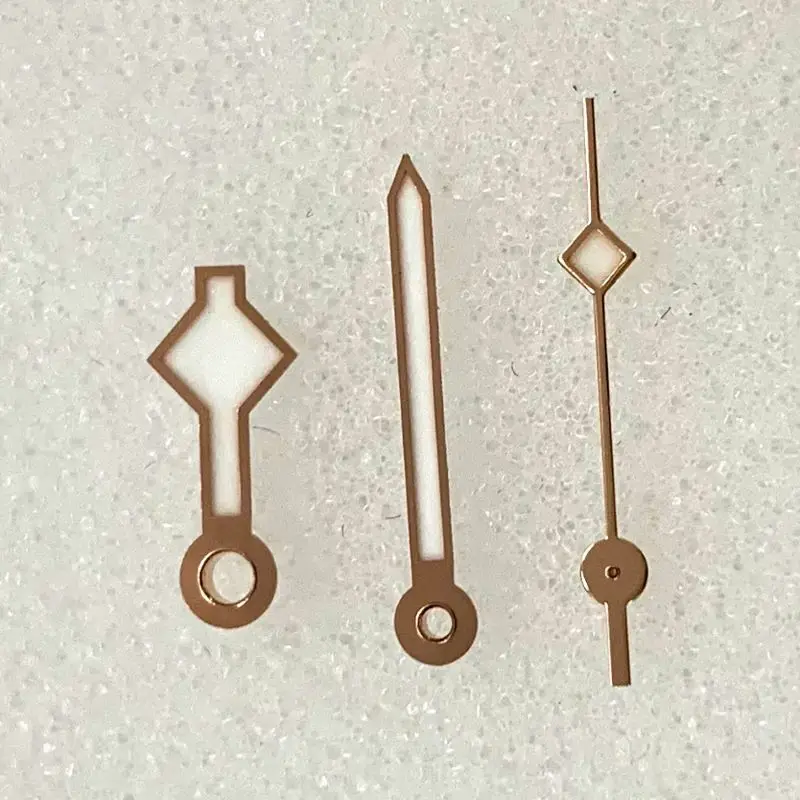 Hands watch accessories Hands blue luminous white silver rimmed white gold rimmed Fits NH35 NH36 calibre