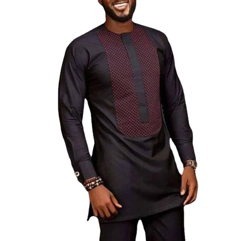 

Hip hop robe africaine dress shirts men fashion africa clothing dashiki african dress clothes (without pant only shirt )