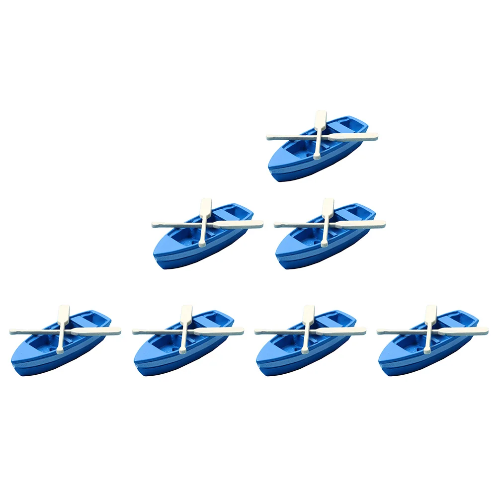 

Puppet House Miniature Decors Sailboat Accessoriesations Beach Figurines Ornament