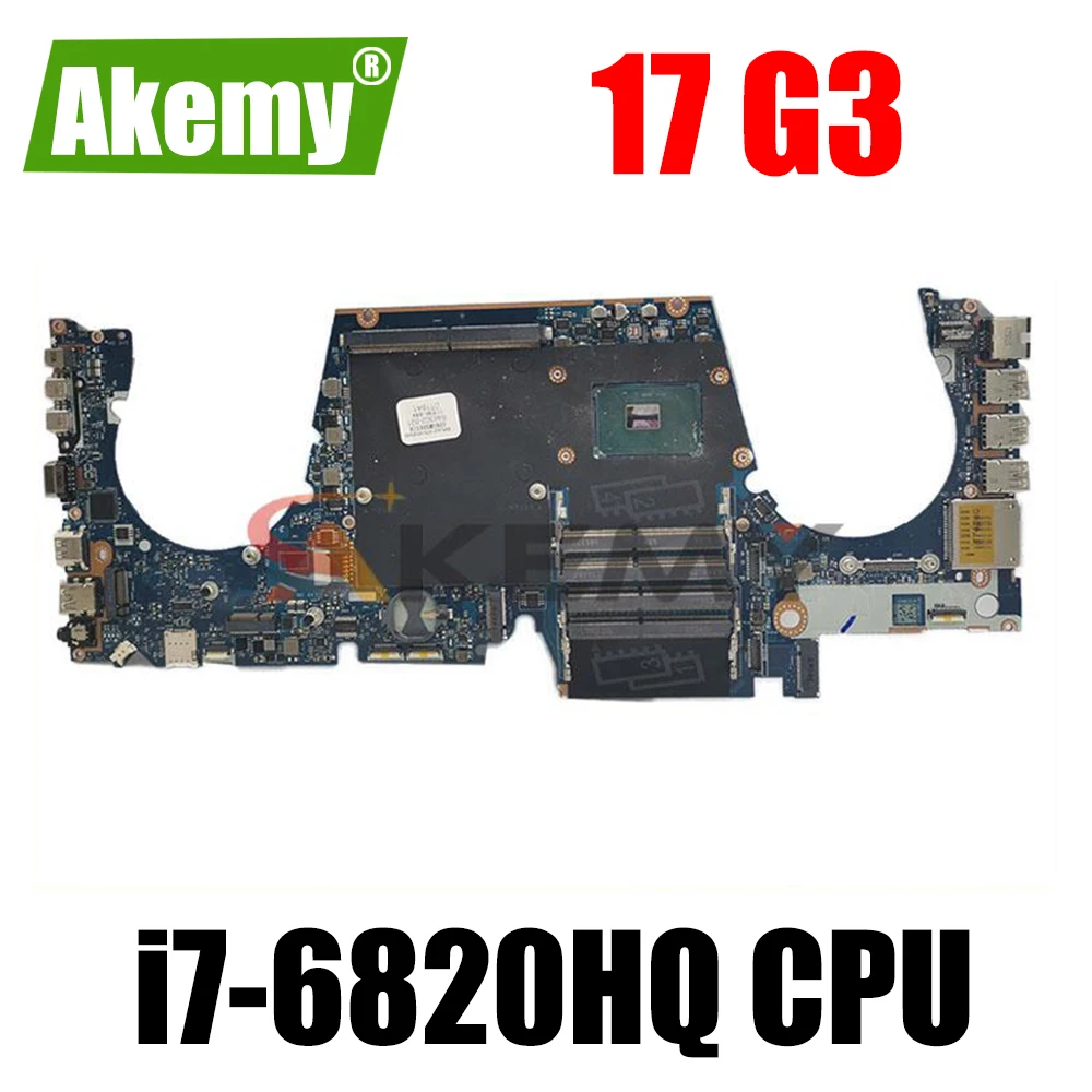 

Материнская плата для ноутбука HP ZBook 17 G3 с процессором SR2FU i7-6820HQ DDR4 848304-001 848304-501 848304-601 APW70