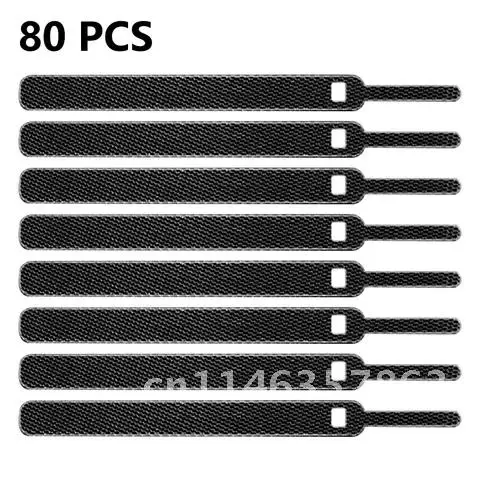 Многоразовые кабельные стяжки 10/20/40/80 шт