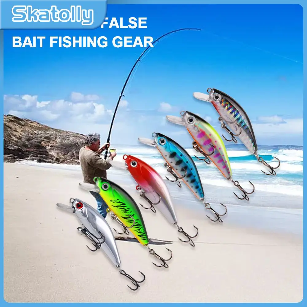 

High Frequency Swing Bait Colorful Artificial Bait Colorful Laser Enhances Allure Stable Swimming Posture Luya Bait Fishing Gear