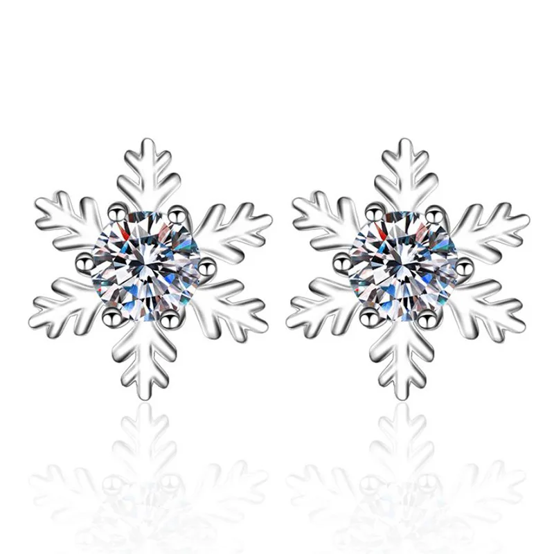 

Серьги-гвоздики женские из серебра 100% пробы, 925 карата