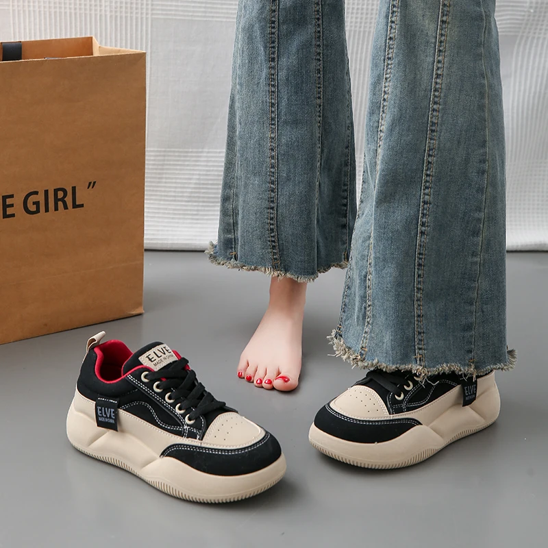 CRLAYDK женская обувь нескользящие модные кроссовки на платформе удобные