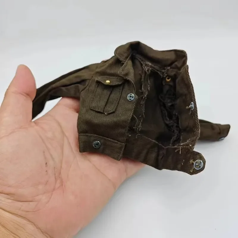 Мужская куртка в масштабе 1/6 военная форма офицера Второй мировой войны модель