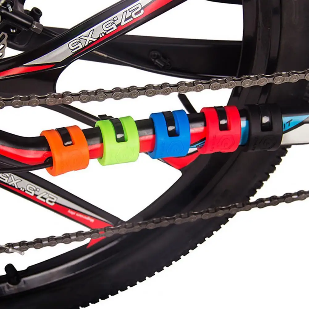 

1 комплект, удобный компактный велосипедный рукав-цепочка из ПВХ с хорошей прочностью