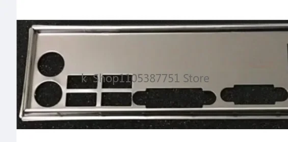 Фото Защитная панель I/O IO Shield для материнской платы MSI H81M-P33 PLUS, задняя панель, кронштейн №3