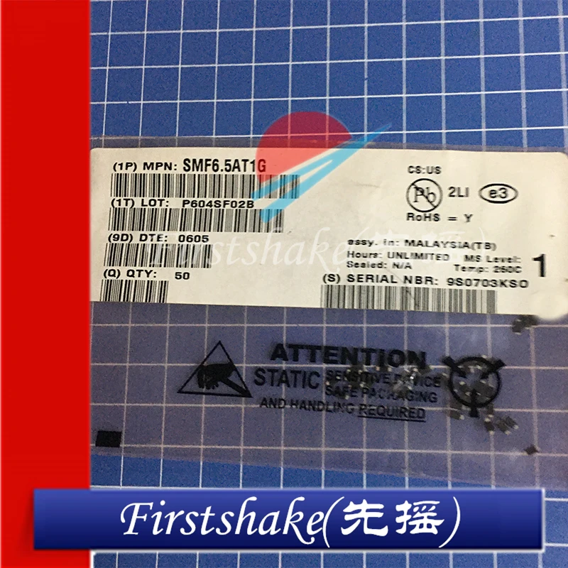 

50 шт./партия SMF6.5AT1G SMF11AT1G SOD-123 новый оригинальный