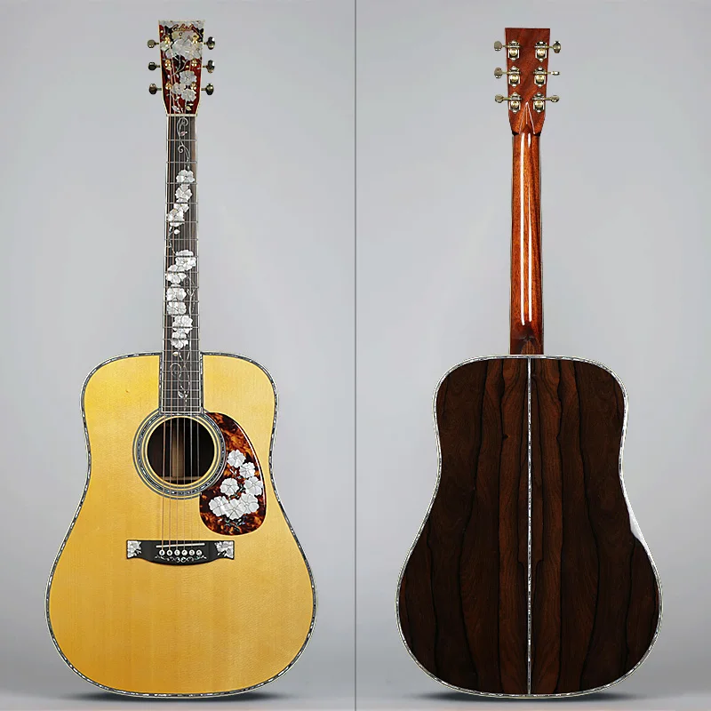 Габриэльская гитара ручной работы хорошее качество OEM индивидуальные 41-дюймовые