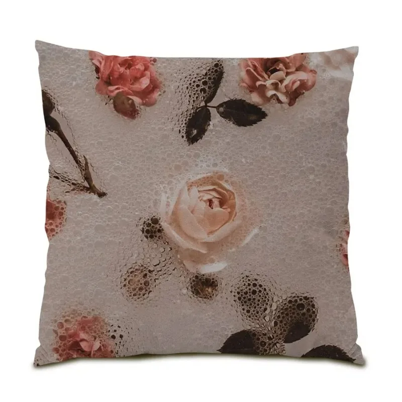 Рисунок 6 - Наволочка с принтом птиц и цветов