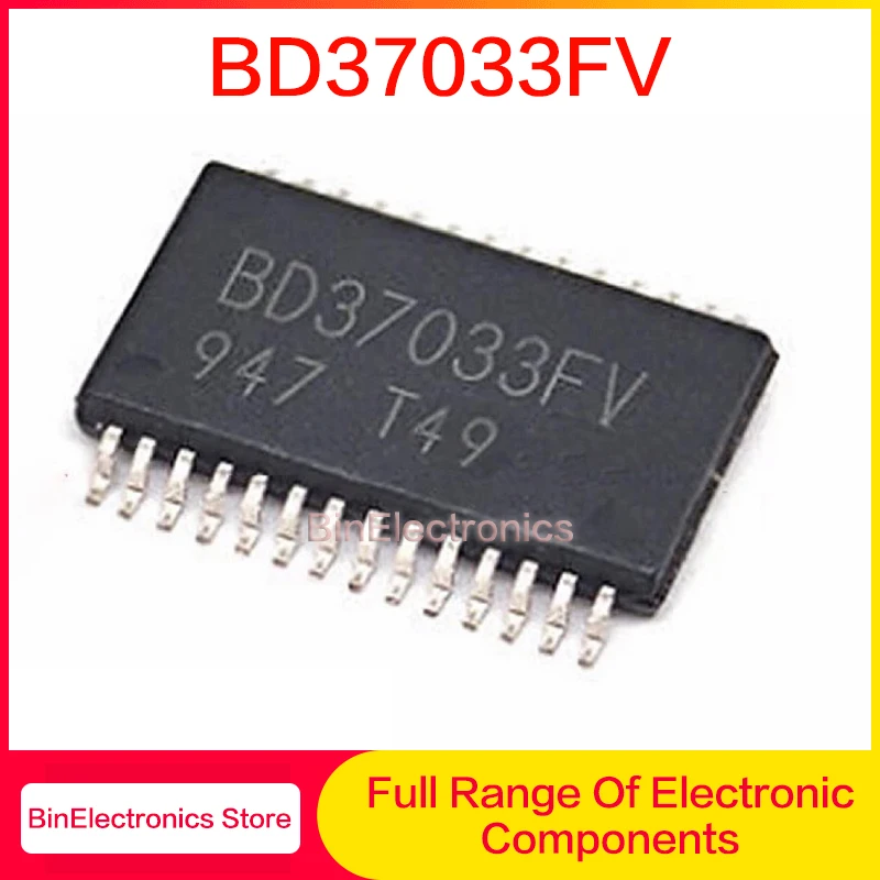 

5PCS BD37033 BD37033FV BD37033FV-ME2 SSOP-28 New original ic chip In stock