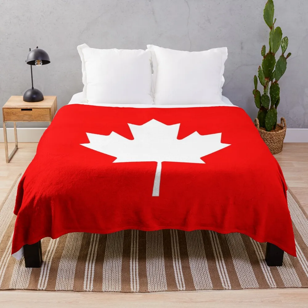 

Canada Flag Winter Throw Blanket Throw Blanket Throw And Blanket Baby Blanket