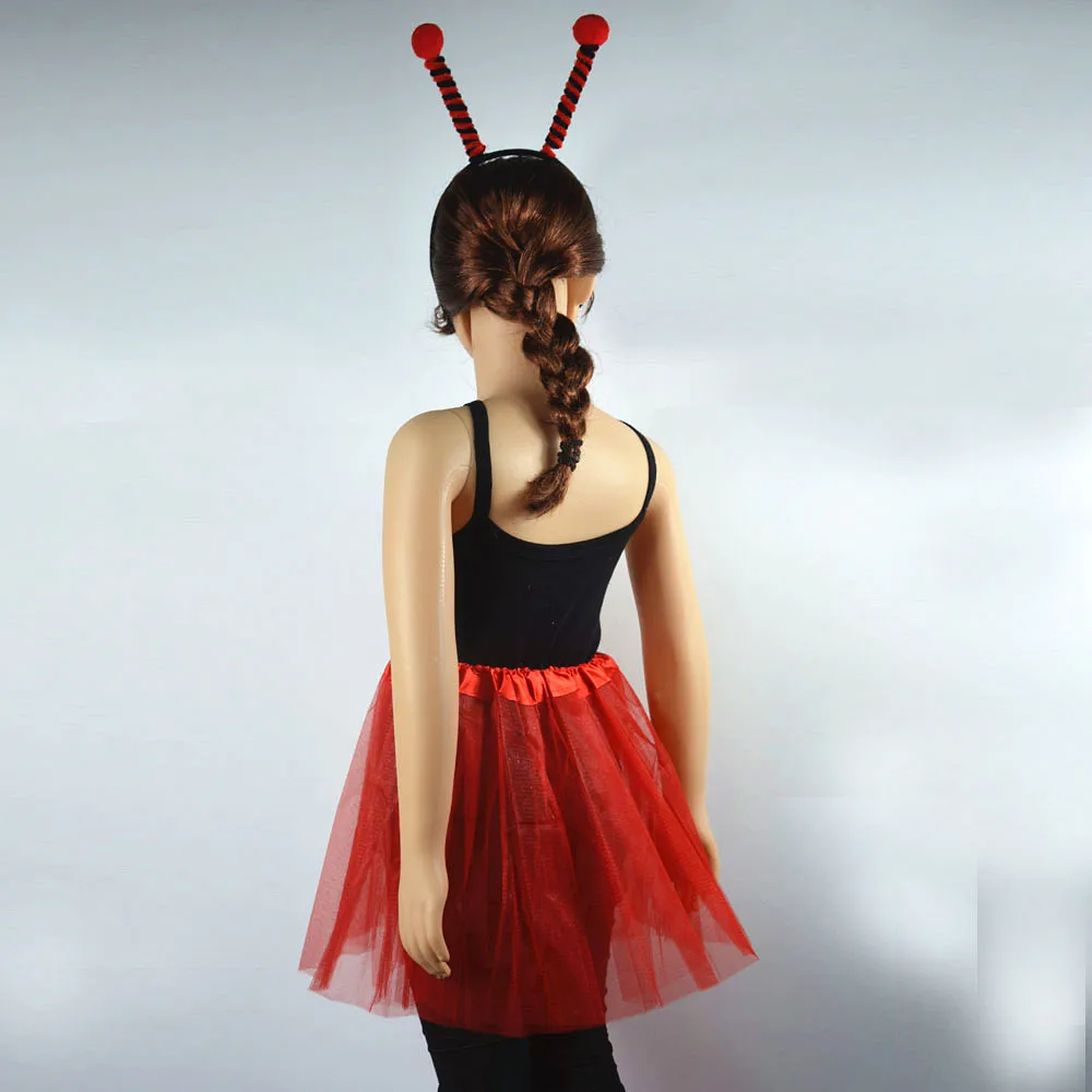 

Детский комплект из повязки на голову и юбки-пачки с изображением животных