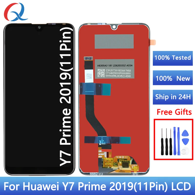 Huawei Y7 Prime 2019 сменный ЖК-дисплей с сенсорным экраном и дигитайзером 6 26 дюйма