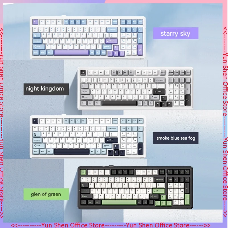 

Клавиатура игровая Механическая на заказ, 2,4 ГГц, Bluetooth